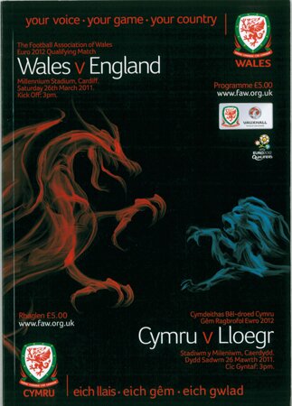 Wales v England: 26 March 2011